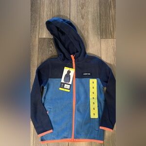 Lands' End Kids Navy and Sky Blue Hoodie